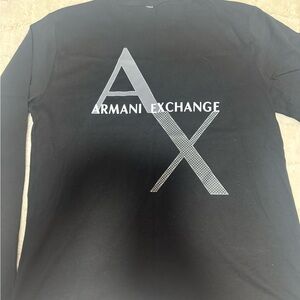 Brand new, 100% cotton men’s Long Sleeve Shirt with Armani Exchange logo